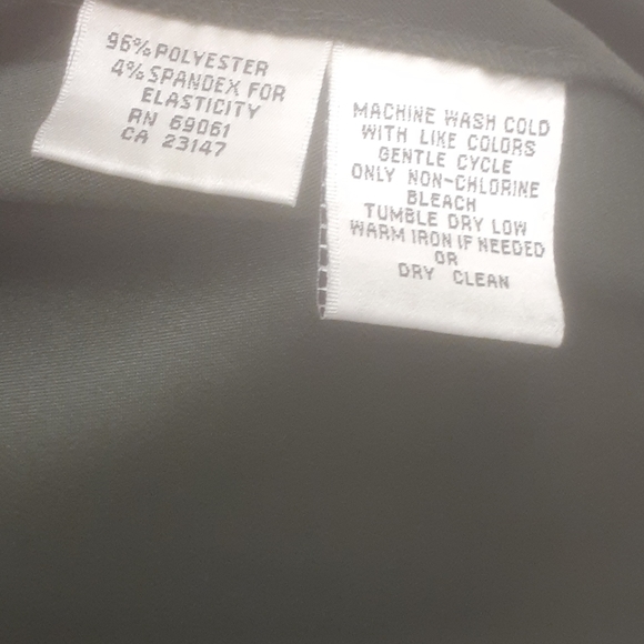 Talbots Stretch khaki Shirt Jacket sz M L - Picture 10 of 13